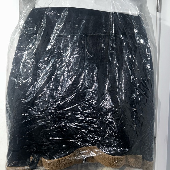 Express Men’s Brown Leather Jacket - Picture 2 of 4